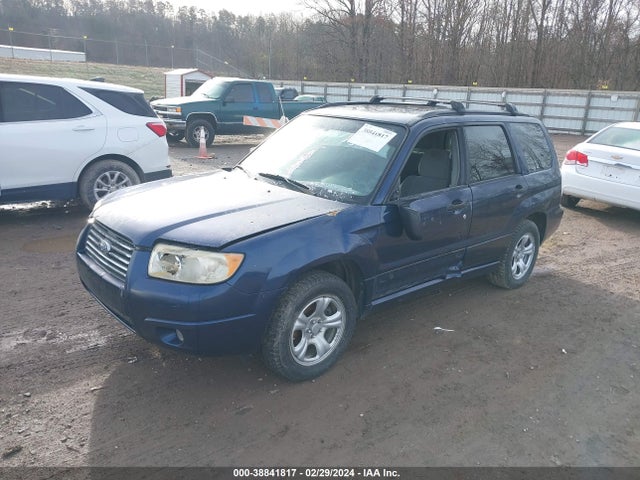 2006 SUBARU FORESTER 2.5X VIN: JF1SG63666G749348