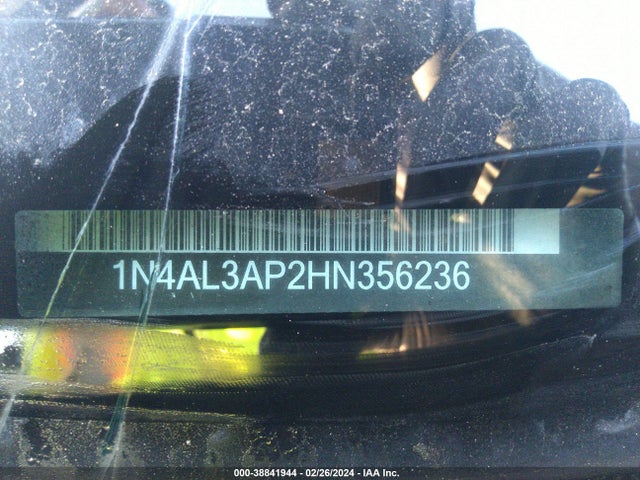Nissan Altima 2.5 S 2017 1N4AL3AP2HN356236 Image 9