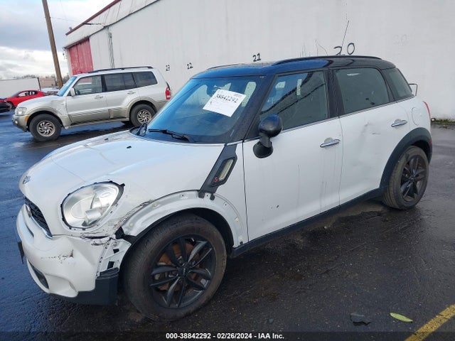 2012 MINI COOPER S COUNTRYMAN WMWZC3C54CWL84970 Photo 1