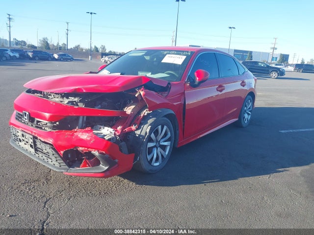Honda Civic Lx 2022 2HGFE2F26NH531420 Image 2