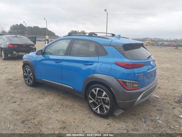 Hyundai Kona Limited 2022 KM8K53A36NU819188 Image 3