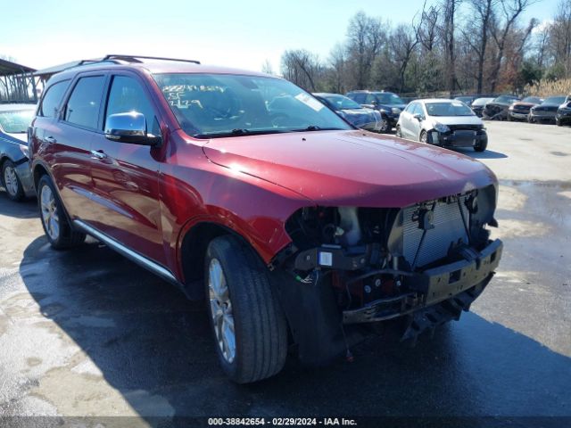 38842654 :رقم المزاد ، 1C4SDJET5EC466938 vin ، 2014 Dodge Durango Citadel مزاد بيع