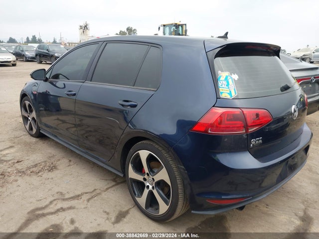 3VW4T7AU7HM011084 Volkswagen Golf Gti Autobahn 4-door/s 4-door/se 4-door/sport 4-door