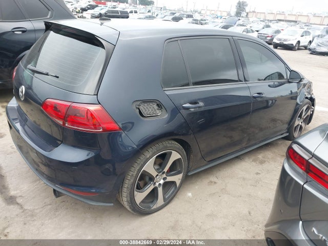 3VW4T7AU7HM011084 Volkswagen Golf Gti Autobahn 4-door/s 4-door/se 4-door/sport 4-door