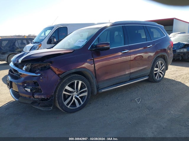 Honda Pilot Touring 2016 5FNYF6H98GB021309 Image 2