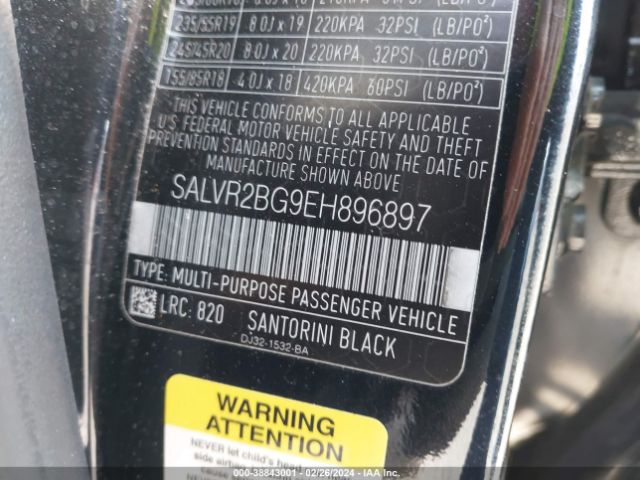 SALVR2BG9EH896897 Land Rover Range Rover Evoque Pure