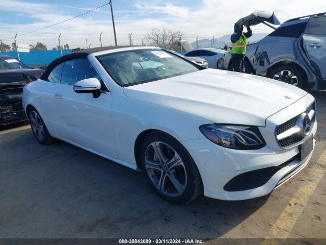 Продажа на аукционе авто 2018 Mercedes-benz E 400, vin: WDD1K6FB1JF041994, номер лота: 38843089