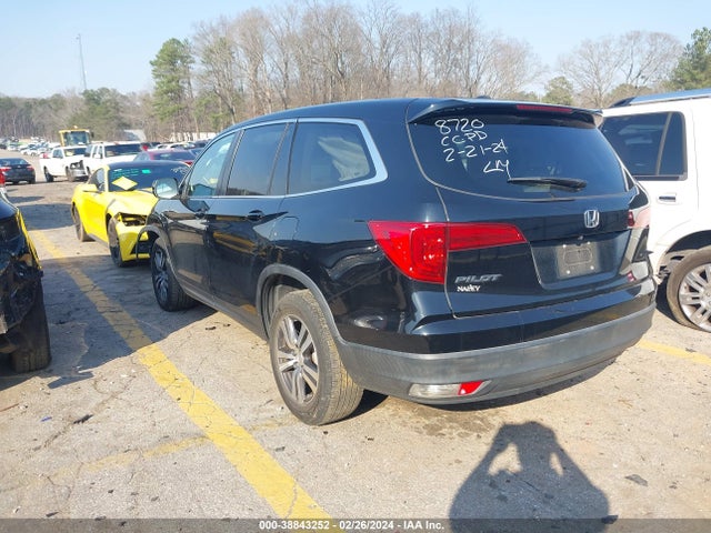 Honda Pilot Ex-l 2017 5FNYF5H58HB038720 Image 3