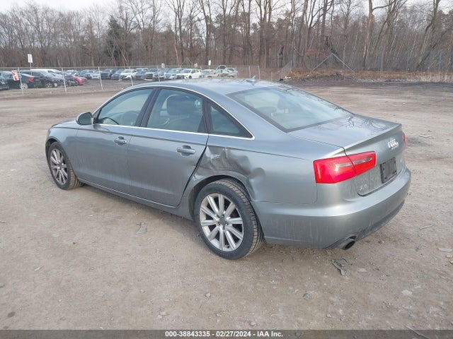 2013 AUDI A6 2.0T PREMIUM VIN: WAUGFAFC8DN149511