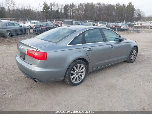 2013 AUDI A6 2.0T PREMIUM VIN: WAUGFAFC8DN149511