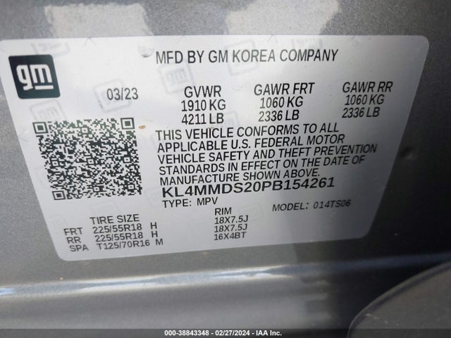 Buick Encore Gx Select Fwd 2023 KL4MMDS20PB154261 Image 9