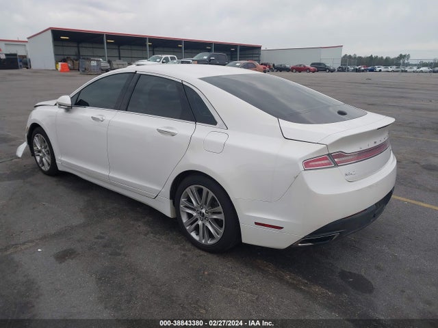 2013 LINCOLN MKZ VIN: 3LN6L2G95DR827673