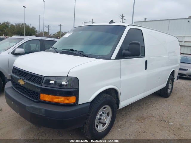 Chevrolet Express Cargo Rwd 2500 Regular Wheelbase Wt 2021 1GCWGAFP0M1233781 Image 2