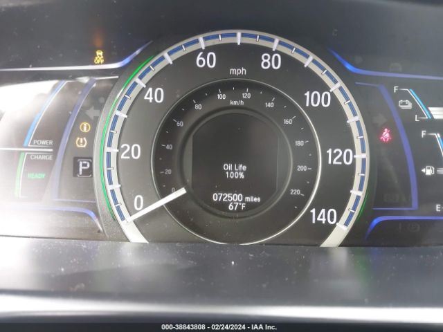1HGCR6F55FA013713 Honda Accord Hybrid Ex-l