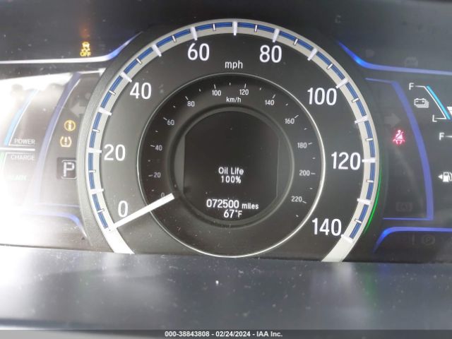 1HGCR6F55FA013713 Honda Accord Hybrid Ex-l