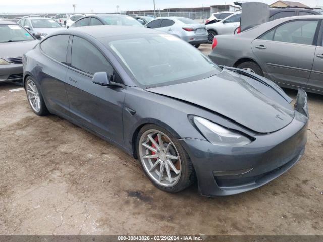 Auction sale of the 2021 Tesla Model 3 Performance Dual Motor All-wheel Drive, vin: 5YJ3E1EC2MF044421, lot number: 38843826