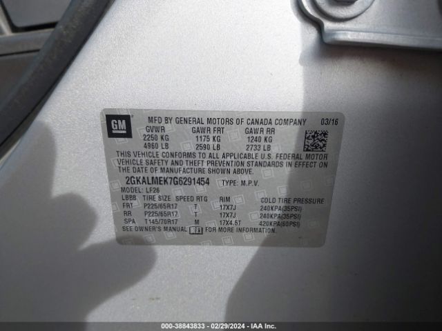 2GKALMEK7G6291454 GMC Terrain Sle-1