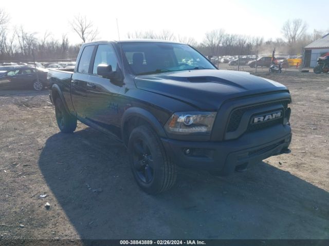 Auction sale of the 2019 Ram 1500 Classic Warlock Quad Cab 4x4 6'4 Box, vin: 1C6RR7GG6KS632380, lot number: 38843889