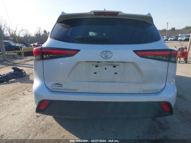 5TDHZRBH9NS166926 Toyota Highlander Xle