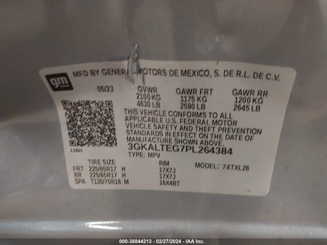 GMC Terrain Awd Sle 2023 3GKALTEG7PL264384 Image 9
