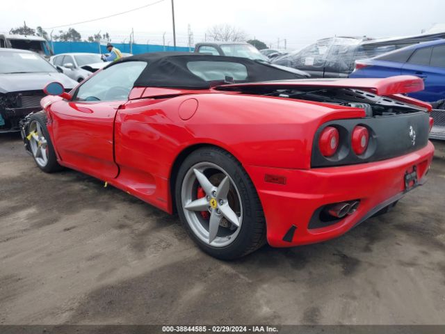 2003 FERRARI 360 MODENA ZFFYT53A330132610 Photo 2