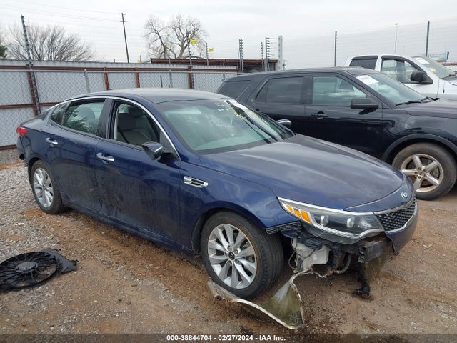 KIA OPTIMA EX 2016 5XXGU4L3XGG030518 Image 1