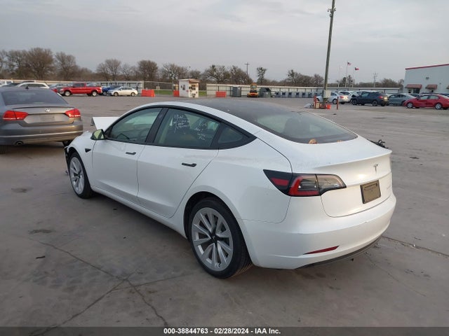2022 TESLA MODEL 3 5YJ3E1EB3NF247567 Photo 2