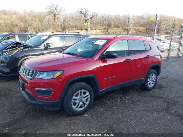 Jeep Compass Sport 4x4 2018 3C4NJDAB0JT178764 Image 2