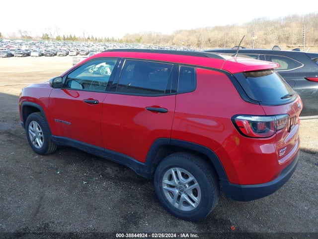 Jeep Compass Sport 4x4 2018 3C4NJDAB0JT178764 Image 3