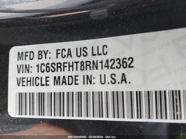 RAM 1500 Limited  4x4 5'7 Box 2024 1C6SRFHT8RN142362 Image 9
