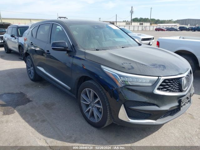 Продажа на аукционе авто 2020 Acura Rdx Technology Package, vin: 5J8TC1H50LL021185, номер лота: 38845128