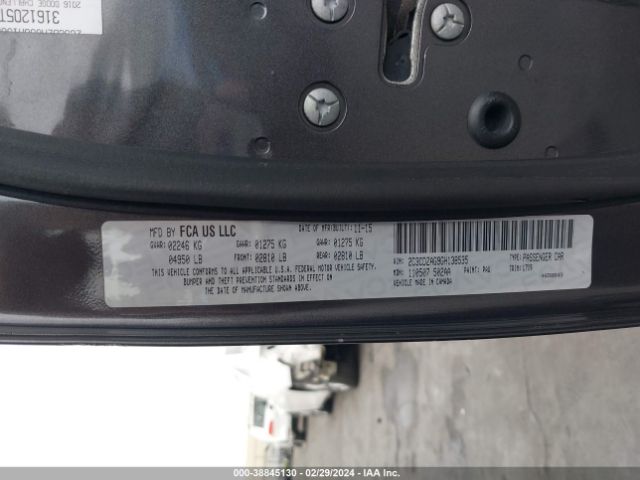 2C3CDZAG9GH138535 Dodge Challenger Sxt