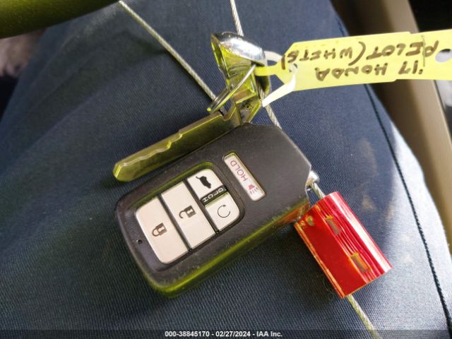 5FNYF6H93HB017282 Honda Pilot Touring