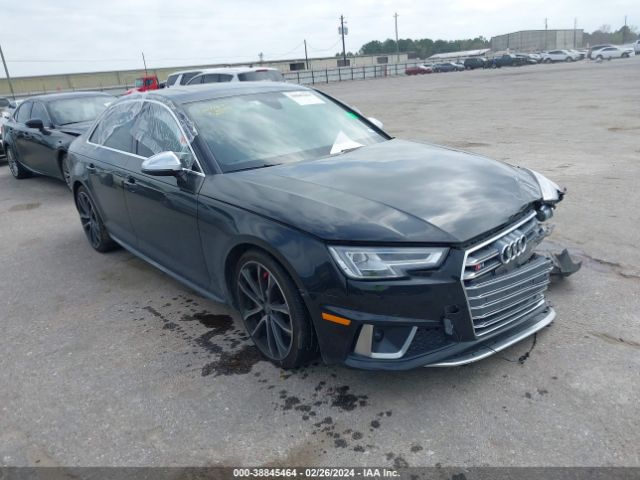 2019 Audi S4 3.0t Premium მანქანა იყიდება აუქციონზე, vin: WAUB4AF40KA035208, აუქციონის ნომერი: 38845464