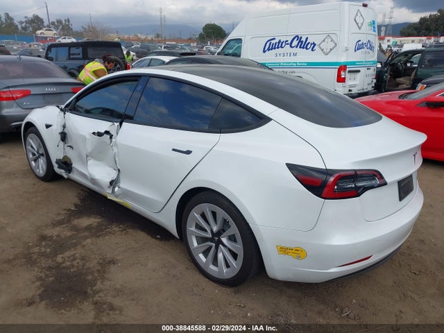 5YJ3E1EB0NF273334 Tesla Model 3 Long Range Dual Motor All-wheel Drive
