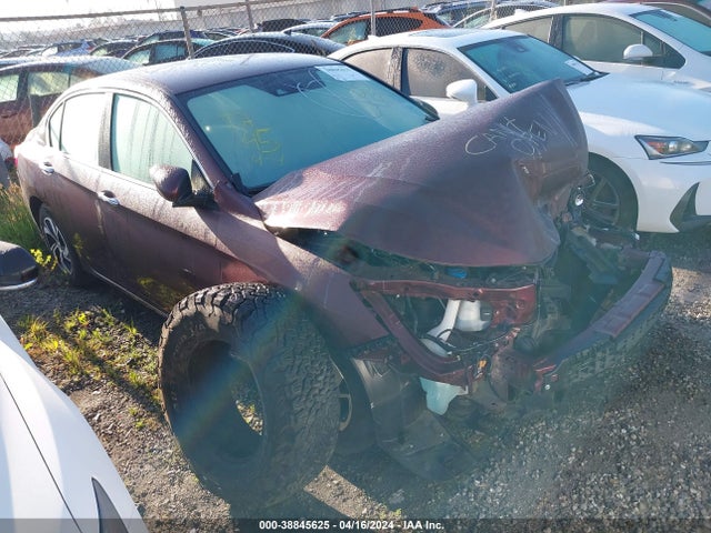 Honda ACCORD LX 2016 1HGCR2F41GA144283 Image 1