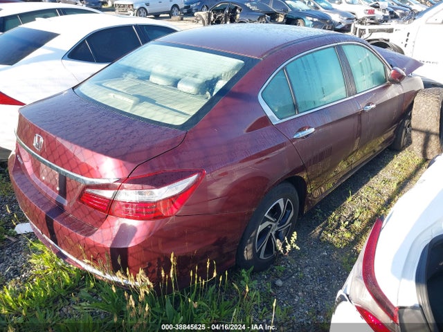 Honda ACCORD LX 2016 1HGCR2F41GA144283 Image 4