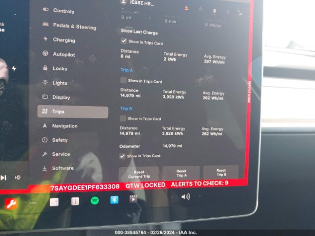 7SAYGDEE1PF633308 Tesla Model Y Awd/long Range Dual Motor All-wheel Drive