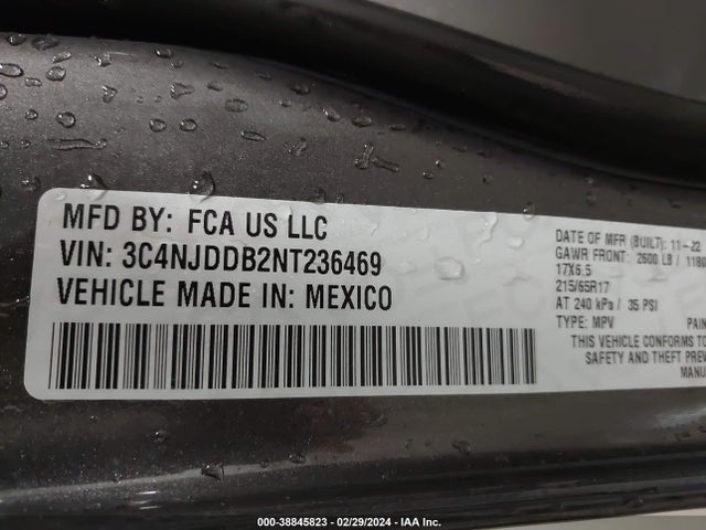 Jeep Compass Trailhawk 4x4 2022 3C4NJDDB2NT236469 Image 9