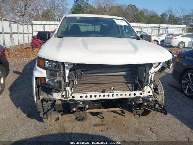 2021 CHEVROLET SILVERADO 1500 4WD STANDARD BED WT VIN: 3GCUYAEF0MG423546