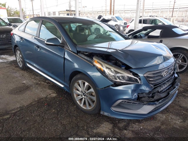 2016 HYUNDAI SONATA SPORT VIN: 5NPE34AF4GH317252