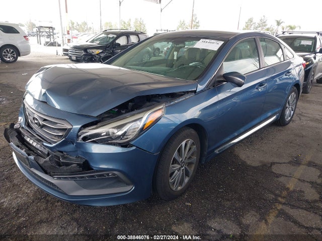2016 HYUNDAI SONATA SPORT VIN: 5NPE34AF4GH317252