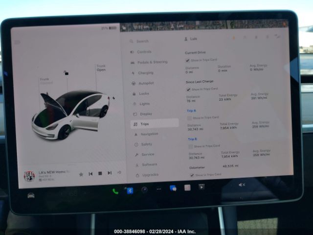 5YJ3E1EA7KF484503 Tesla Model 3 Long Range/mid Range/standard Range/standard Range Plus
