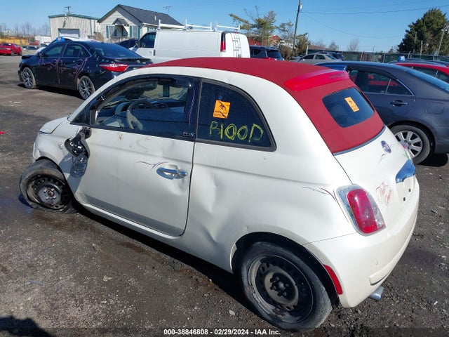 2013 FIAT 500C 3C3CFFDR1DT666871 Photo 2
