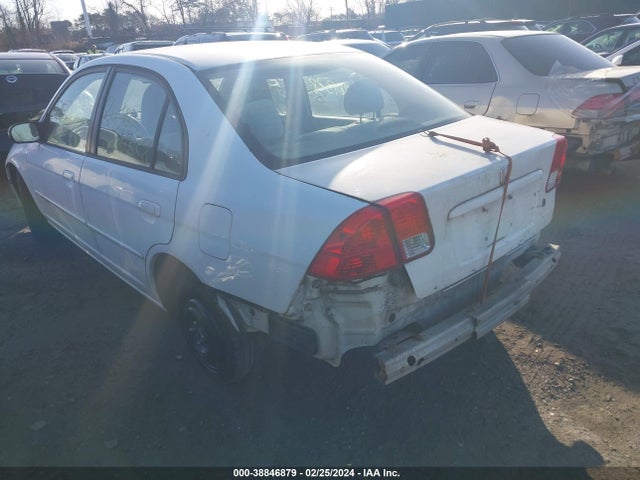 2005 HONDA CIVIC LX VIN: 2HGES16505H621803