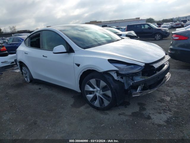 Auction sale of the 2023 Tesla Model Y Awd/long Range Dual Motor All-wheel Drive, vin: 7SAYGDEE0PF813394, lot number: 38846990