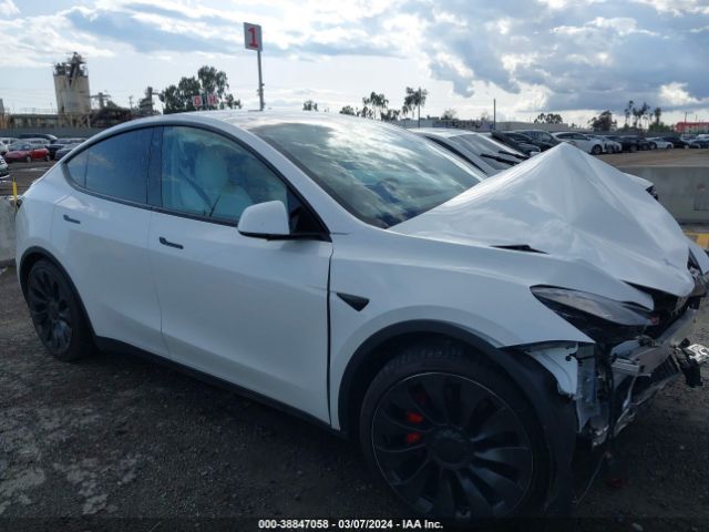 7SAYGDEF8NF389520 Tesla Model Y Performance Dual Motor All-wheel Drive