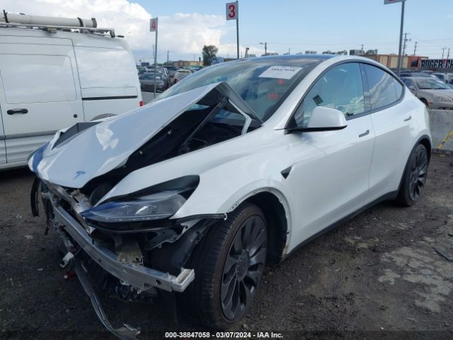 7SAYGDEF8NF389520 Tesla Model Y Performance Dual Motor All-wheel Drive