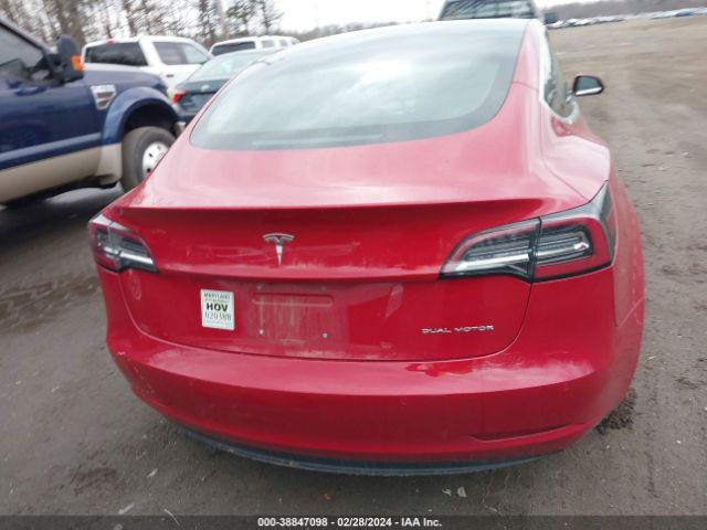 5YJ3E1EB8JF117097 Tesla Model 3 Long Range/performance