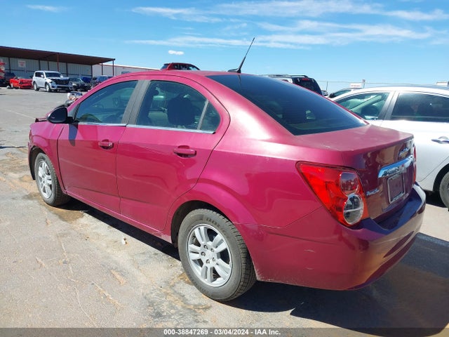 Chevrolet Sonic Lt Auto 2014 1G1JC5SB7E4131197 Image 3